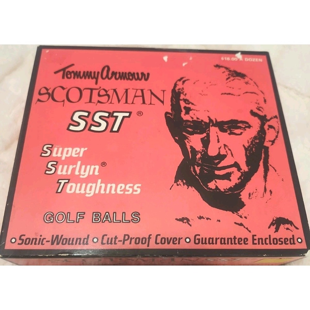 Tommy Armour Scotsman SST New Old Stock Never Opened Vintage Golf Balls